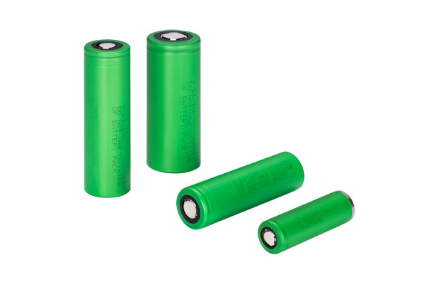 Image of Cylindrical lithium-ion batteries