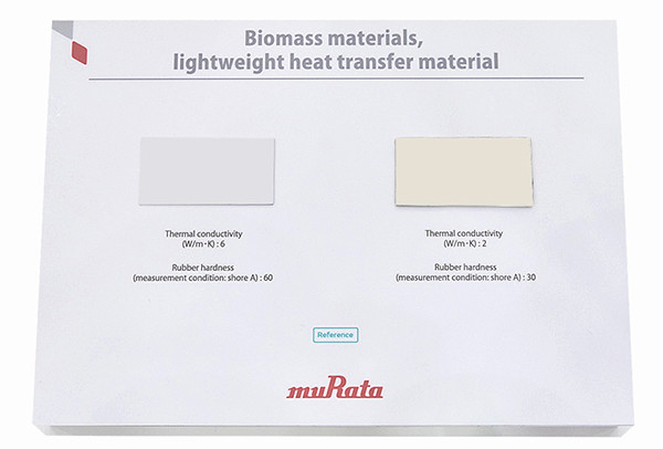 Image of Lightweight heat transfer material employing biomass materials