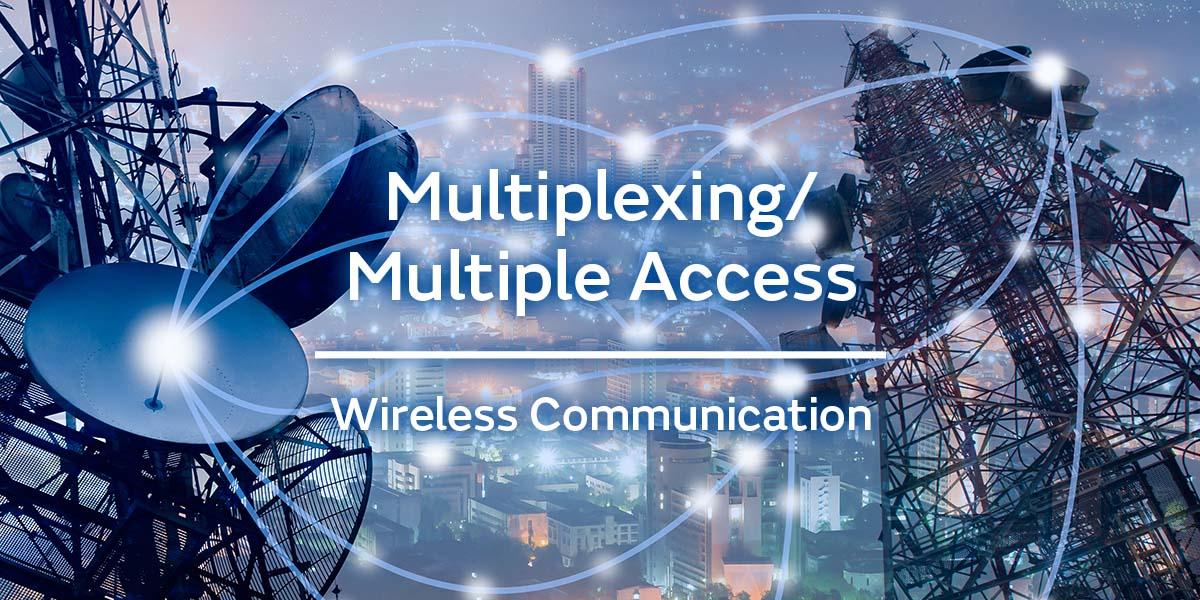 無線通信における電波（帯域幅）の有効利用 - 多元接続 FDMA/TDMA/CDMAのメイン画像