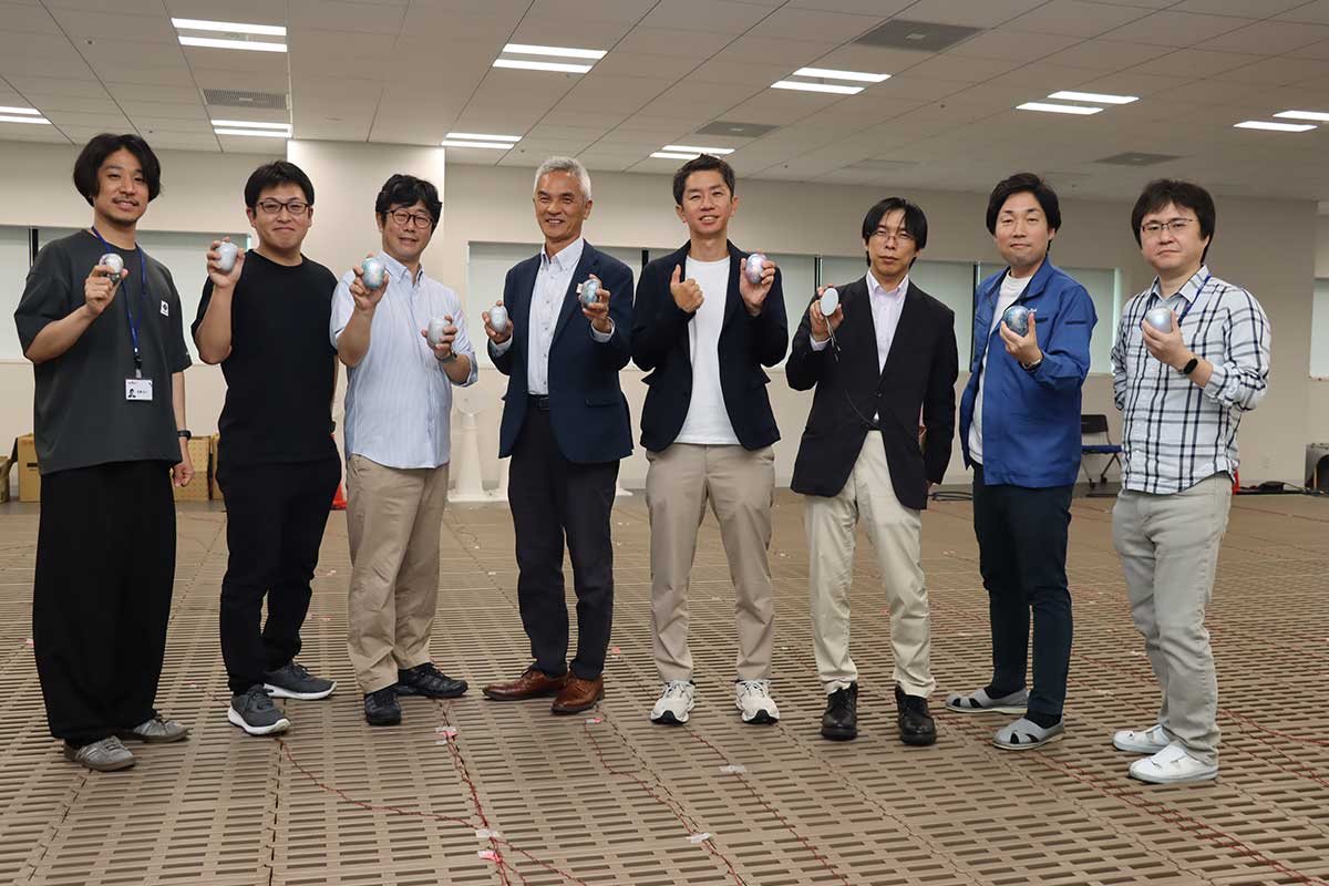 Team members involved in the development of the Wonder Stones