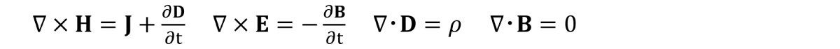 電磁波/電場/磁場：マクスウェル方程式