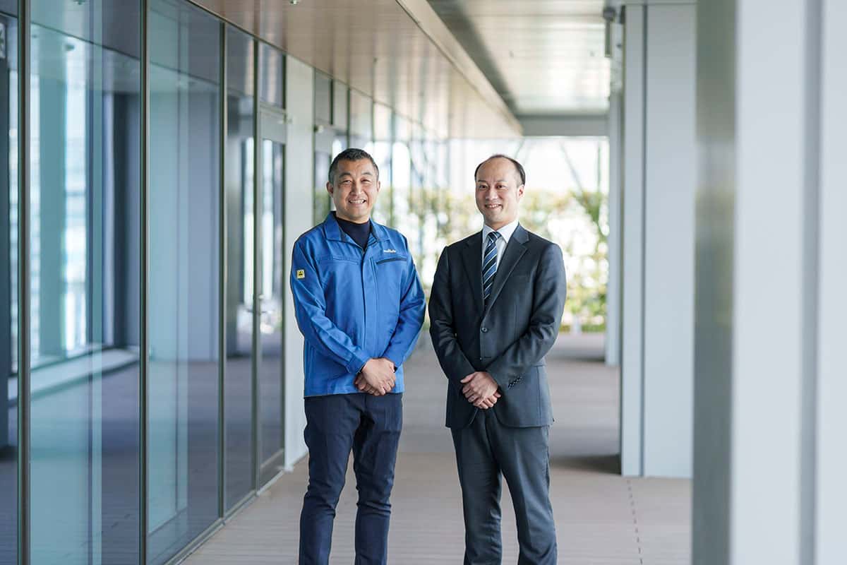 Image of Haga and Yamamoto