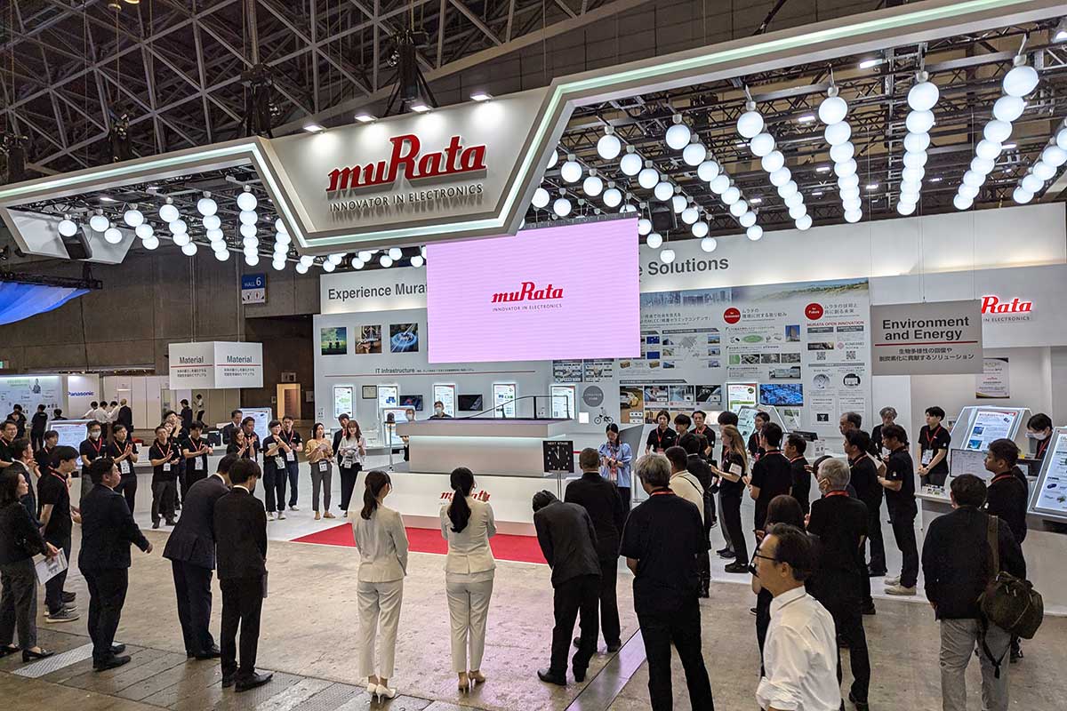Image of Murata's booth