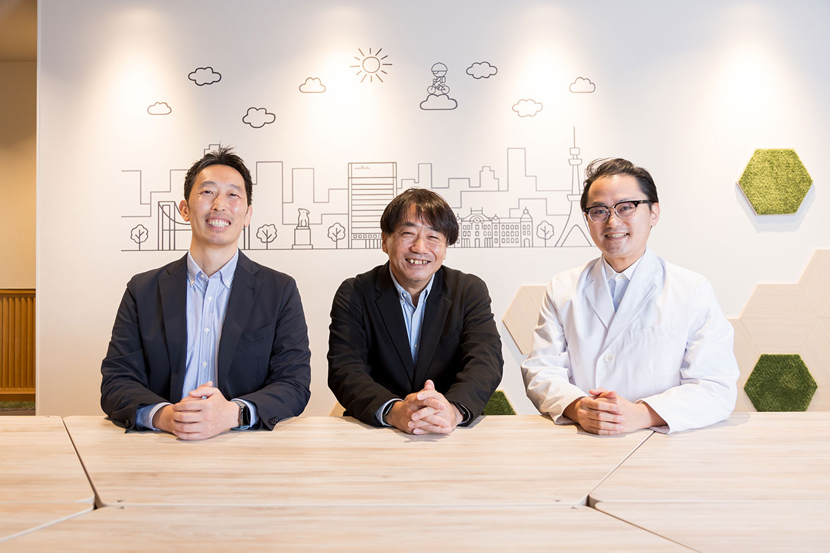 阪上氏、家邉、武藤氏の画像