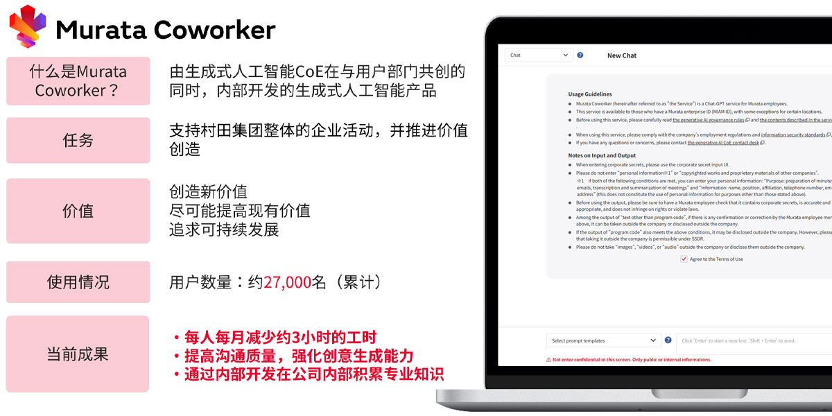 Murata Coworker视觉示意图及概要
